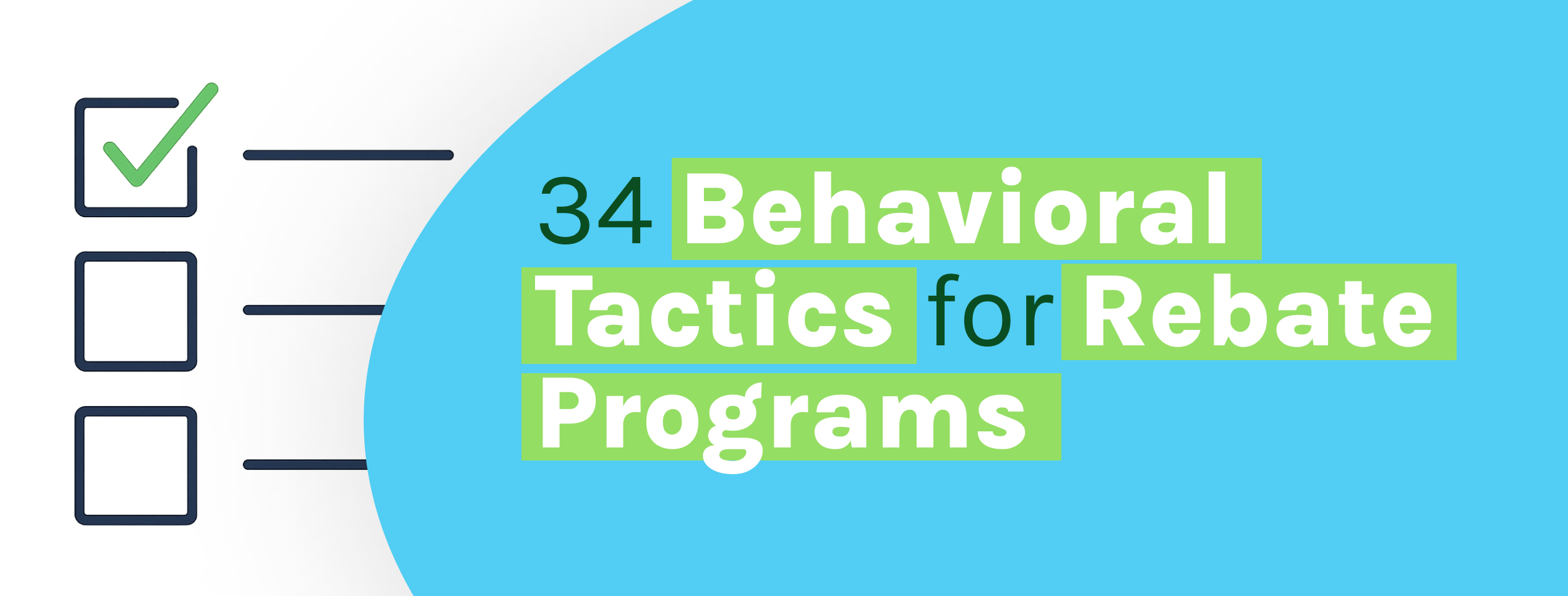 34 Behavior Tactics Checklist