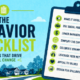 checklist for behavior change tactics