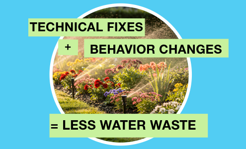 Why Technical Fixes Work Best with Behavioral Change