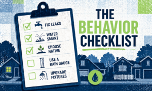 water conservation checklist
