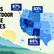 where is outdoor water use the highest map banner